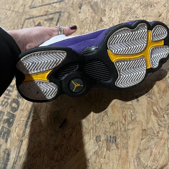 Air Jordan 13 Retro GS 'Lakers' size 5y - Picture 9 of 9